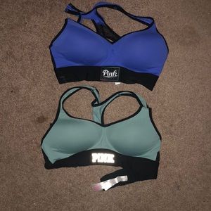 Victoria secret pink sports bras